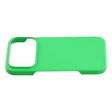 iPhone 17 Pro Max Gummibelagt Plastik Cover - Grøn