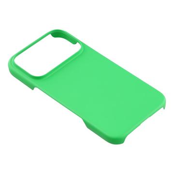 iPhone 17 Pro Max Gummibelagt Plastik Cover - Grøn