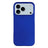 iPhone 17 Pro Max Gummibelagt Plastik Cover - Blå
