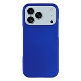 iPhone 17 Pro Max Gummibelagt Plastik Cover - Blå
