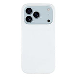 iPhone 17 Pro Max Gummibelagt Plastik Cover - Hvid