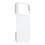 iPhone 17 Pro Max Gummibelagt Plastik Cover - Hvid