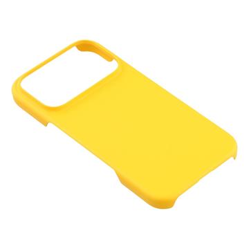 iPhone 17 Pro Max Gummibelagt Plastik Cover - Gul