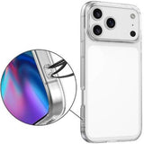 iPhone 17 Pro Max Saii 2-i-1 TPU Cover & Skærmbeskyttelse Hærdet Glas