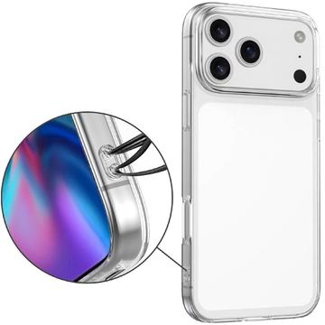 iPhone 17 Pro Max Saii 2-i-1 TPU Cover & Skærmbeskyttelse Hærdet Glas