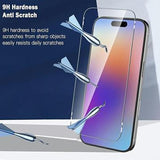 iPhone 17 Pro Max Saii 2-i-1 TPU Cover & Skærmbeskyttelse Hærdet Glas