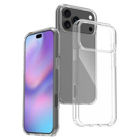 iPhone 17 Pro Max Ridsefast Hybrid Cover - Gennemsigtig