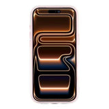 iPhone 17 Pro Max Stødsikkert Farverigt Blomster TPU-cover - lyserød