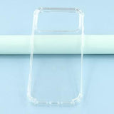 iPhone 17 Pro Max Stødtæt TPU Cover - Gennemsigtig