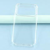 iPhone 17 Pro Max Stødtæt TPU Cover - Gennemsigtig