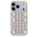 iPhone 17 Pro Max Silikone cover med sugekop - antik hvid