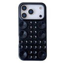 iPhone 17 Pro Max Silikone cover med sugekop - Sort