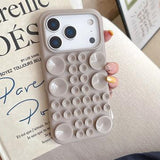 iPhone 17 Pro Max Silikone cover med sugekop - Titaniumgrå