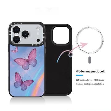 iPhone 17 Pro Max Slim MagSafe Hybrid Cover - sommerfugle