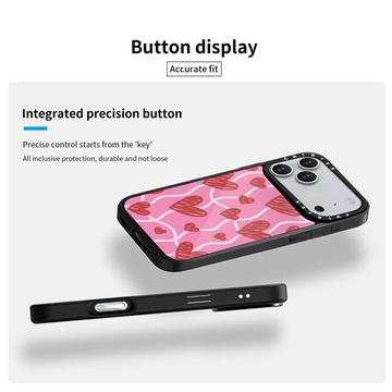 iPhone 17 Pro Max Slim MagSafe Hybrid Cover - hjerter
