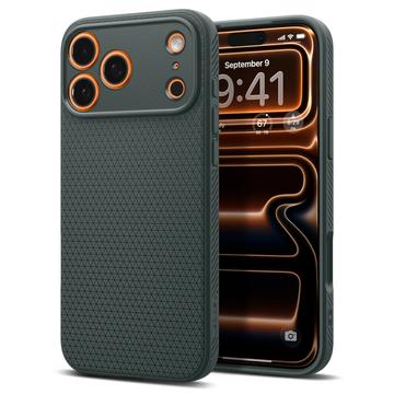 iPhone 17 Pro Max Spigen Liquid Air TPU Cover - Afgrundsgrøn