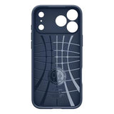 iPhone 17 Pro Max Spigen Liquid Air TPU Cover - marineblå