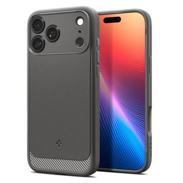iPhone 17 Pro Max Spigen Rugged Armor Mag TPU Cover - Grå