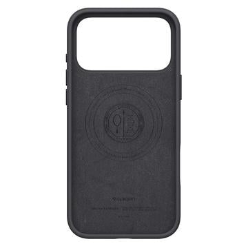 iPhone 17 Pro Max Spigen Silicone Fit MagFit Cover - Sort