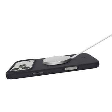 iPhone 17 Pro Max Spigen Silicone Fit MagFit Cover - Sort