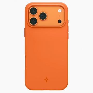 iPhone 17 Pro Max Spigen Silicone Fit MagFit Cover - Kosmisk Orange