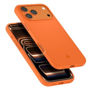 iPhone 17 Pro Max Spigen Silicone Fit MagFit Cover - Kosmisk Orange