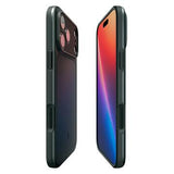 iPhone 17 Pro Max Spigen Thin Fit Mag MagSafe Cover - Afgrund grøn