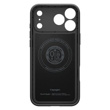 iPhone 17 Pro Max Spigen Thin Fit Mag MagSafe Cover - Sort