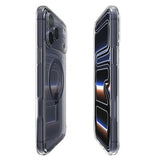 iPhone 17 Pro Max Spigen Ultra Hybrid Mag Cover - Klar / Dybblå