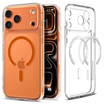 iPhone 17 Pro Max Spigen Ultra Hybrid Mag Cover - Klar / Orange