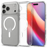 iPhone 17 Pro Max Spigen Ultra Hybrid Mag Cover - Hvid / Klar