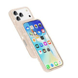 iPhone 17 Pro Max Stylish Glitter Series Hybrid Cover - MagSafe kompatibel - Guld