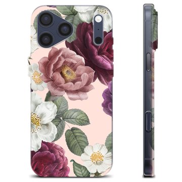 iPhone 17 Pro Max TPU Cover - Romantiske Blomster