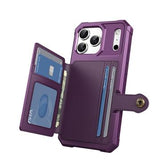 iPhone 17 Pro Max TPU Cover med Kortholder - Lilla