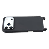 iPhone 17 Pro Max TPU Cover med Nøglesnor - Sort