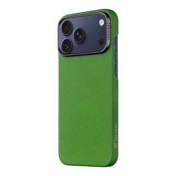 iPhone 17 Pro Max Tactical MagForce Aramid Cover - Grøn tudse