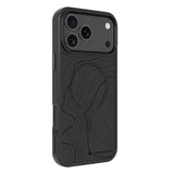iPhone 17 Pro Max Tactical MagForce Hyperstealth Sika Hybrid Cover - MagSafe-kompatibel - Asfalt