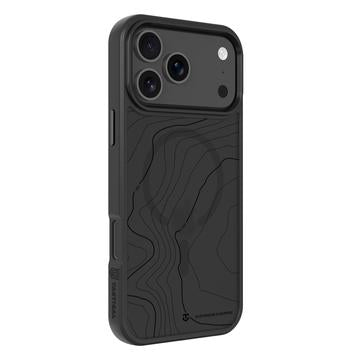 iPhone 17 Pro Max Tactical MagForce Hyperstealth Sika Hybrid Cover - MagSafe-kompatibel - Asfalt