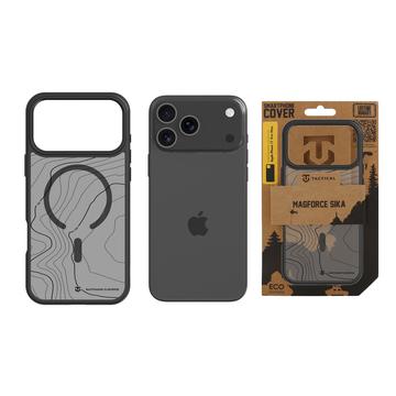 iPhone 17 Pro Max Tactical MagForce Hyperstealth Sika Hybrid Cover - MagSafe-kompatibel - Asfalt