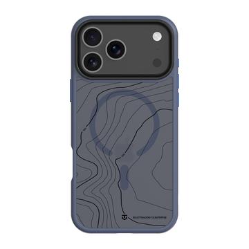 iPhone 17 Pro Max Tactical MagForce Hyperstealth Sika Hybrid Cover - MagSafe-kompatibel - Dybblå