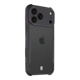 iPhone 17 Pro Max Tactical Quantum Stealth Cover med forstærkede hjørner - klar / sort