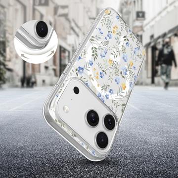 iPhone 17 Pro Max Tech-Protect FlexAir MagSafe TPU Cover - Forårsblomster