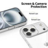 iPhone 17 Pro Max Tech-Protect FlexAir TPU Cover - Gennemsigtig
