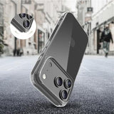 iPhone 17 Pro Max Tech-Protect Flexair Hybrid Cover - Gennemsigtig