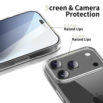 iPhone 17 Pro Max Tech-Protect Flexair Hybrid Cover - Gennemsigtig