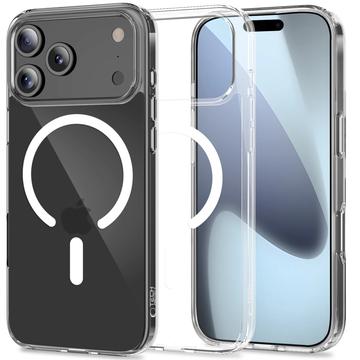 iPhone 17 Pro Max Tech-Protect Flexair Magnetisk Hybrid Cover - Gennemsigtig