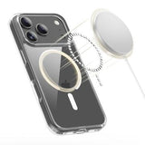 iPhone 17 Pro Max Tech-Protect Flexair Magnetisk Hybrid Cover - Gennemsigtig