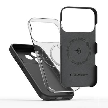 iPhone 17 Pro Max Tech-Protect flydende silikone cover - MagSafe-kompatibel - Sort