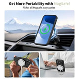 iPhone 17 Pro Max Tech-Protect flydende silikone cover - MagSafe-kompatibel - Sort