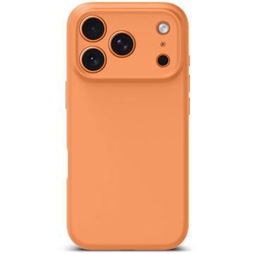 iPhone 17 Pro Max Tech-Protect flydende silikone cover - MagSafe-kompatibel - Kosmisk Orange